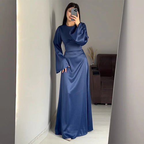 Elegant Solid Gown