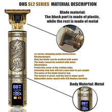 Load image into Gallery viewer, T9 Hair Clipper Beard Shaving Body Hair Trimmer Clippers