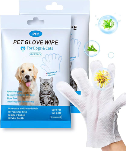 Pet Bathing Wipes for Cleaning, Deodorizing, and Grooming your Precious Pets