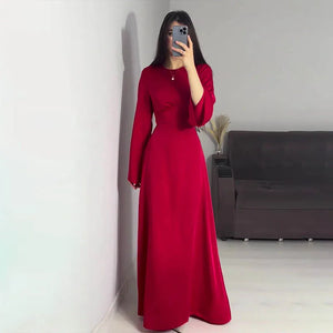 Elegant Solid Gown
