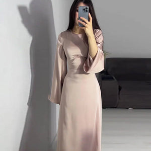 Elegant Solid Gown